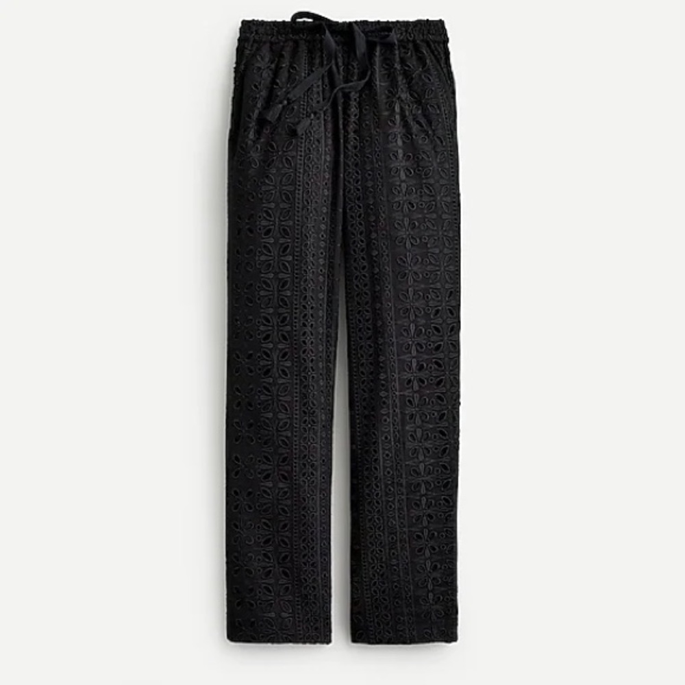 JCrew Pull-on Eyelet Pants